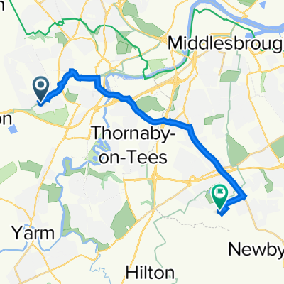 24 Reeth Road, Stockton-On-Tees to 1 Cliffland Way, Middlesbrough