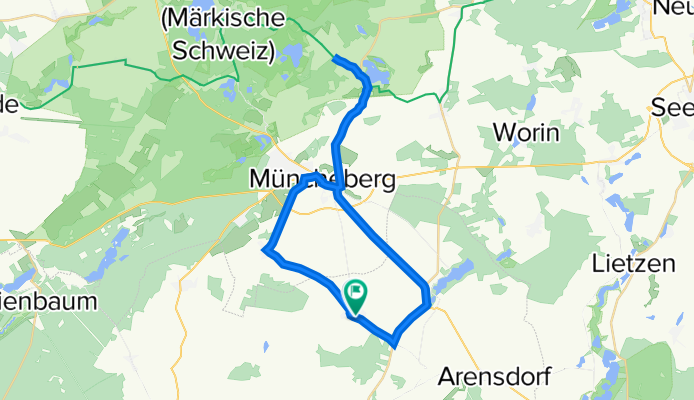 Lindenstraße 37–40, Steinhöfel nach Lindenstraße 37–40, Steinhöfel