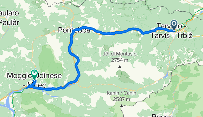 Tarvisio - Moggio Udinese