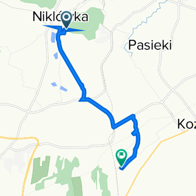 Taternicza 121, Bielsko-Biała do Porzeczkowa 26, Kozy