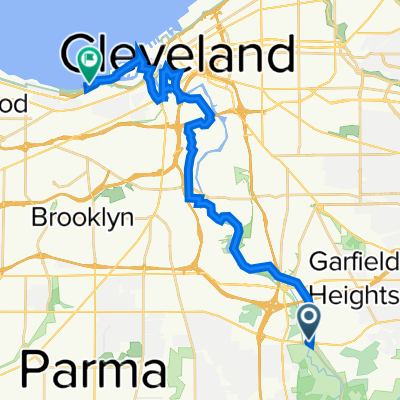 8111 Rockside Rd, Valley View to Detroit Shoreway, Cleveland