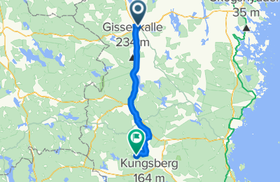 Route in der Bikemap App öffnen