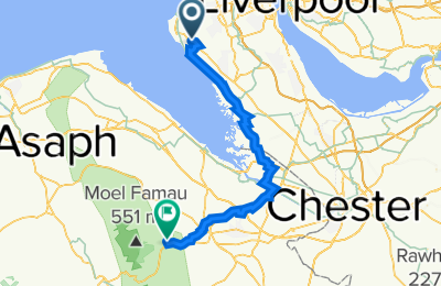 Route in der Bikemap App öffnen