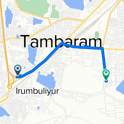 W483+C9Q, Chennai to W47G+WMX, Chennai