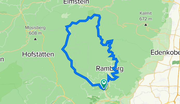 Rundstrecke Eußertal, Helmbachweiher, Dernbachtal