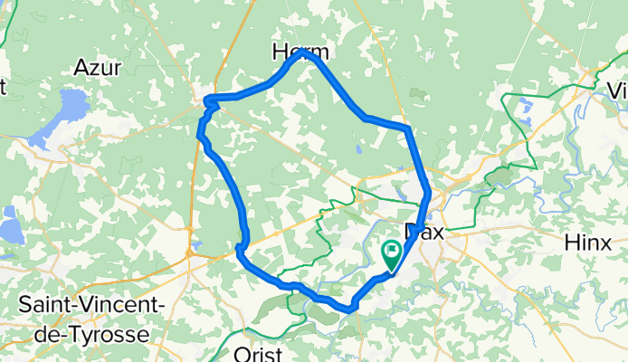 De Route de Tercis 208, Dax à Route de Tercis, Oeyreluy