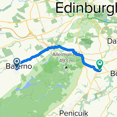 49 Deanpark Ave, Balerno to Old Pentland Road, Midlothian