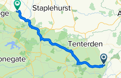 Route in der Bikemap App öffnen