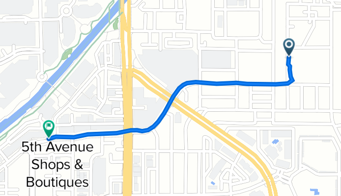 4401–4417 N Civic Center Plaza, Scottsdale to 7090 E Fifth Ave, Scottsdale