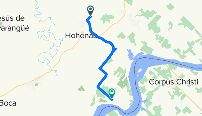 De X93F+979, Obligado a Santa Rosa