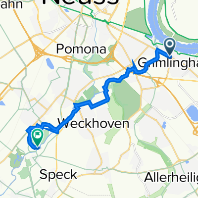 Bonner Straße 49, Neuss nach Olympiasiegerstraße 5, Neuss