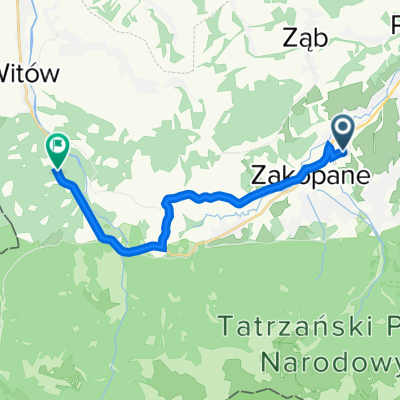 Szymony 27, Zakopane do Witów, Kościelisko