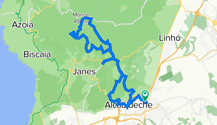 De Rua Depósito 5, Alcabideche a Rua Depósito 5, Alcabideche