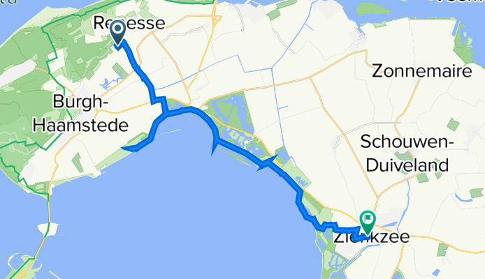 Route von Hogezoom 114, Renesse