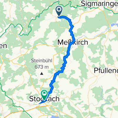 K8217, Leibertingen nach Hauptstraße 9, Stockach