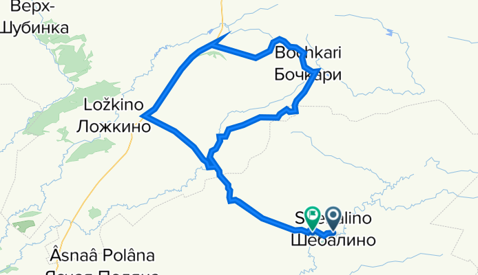 От Шебалинский до Шебалинский