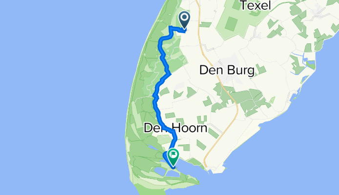Californiëweg 124, De Koog nach Mokweg, Den Hoorn Texel