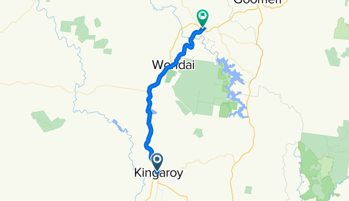kingaroy to Murgon