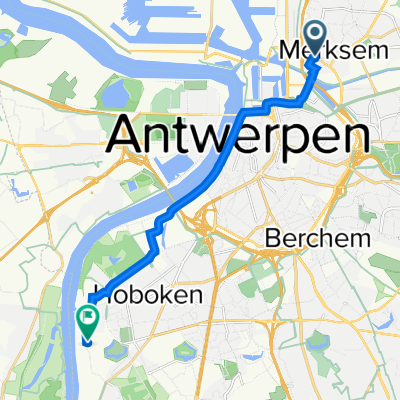 Groenendaallaan 99, Antwerp to Adolf Greinerstraat 139, Antwerp