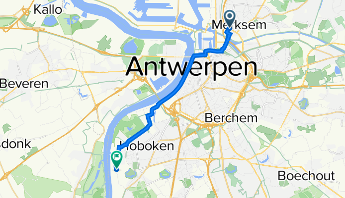 Groenendaallaan 99, Antwerp to Adolf Greinerstraat 139, Antwerp
