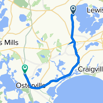 51 Tern Ln, Barnstable to 1139–1299 Main St, Barnstable