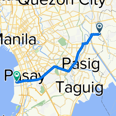 Pasig to Pacific Drive 504p, Pasay