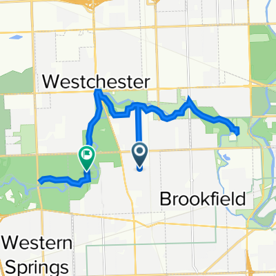 836 Forest Rd, La Grange Park to 800–904 N Edgewood Ave, La Grange Park