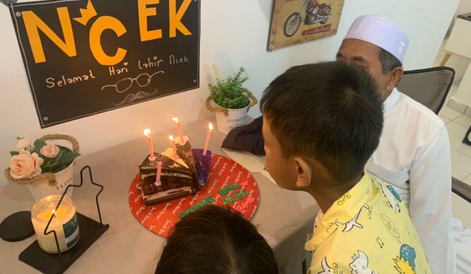 Photo 1 of the Bikemap route "Jalan Kencana 1B/4 11, Sri Gading to Jalan Kencana 1a/4 2, Sri Gading"