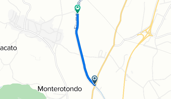 Via Sferracavalli, Cassino a Cassino