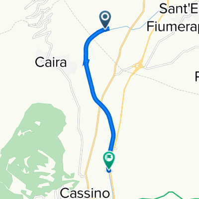 Sant'Elia Fiumerapido a Lungomare Madonna di Loreto, Cassino