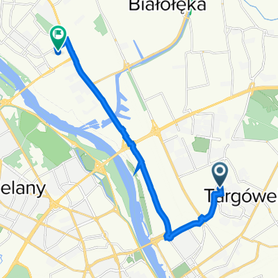 Kolonijna 5, Warszawa do Pałuków 2, Białołęka