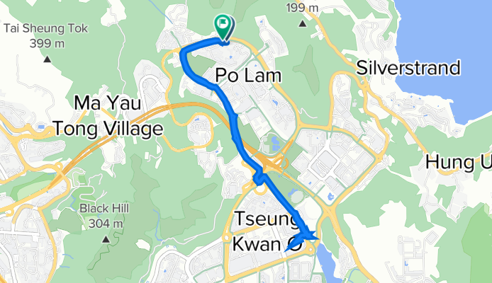 寶琳北路, 將軍澳 to 寶琳北路18號, 將軍澳