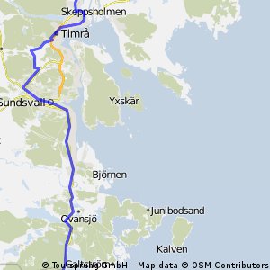 27 tappa Bergamo-Nordkapp
