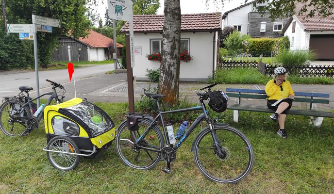 Photo 1 of the Bikemap route "5. Etappe: Königsbrunn nach Kinsau"