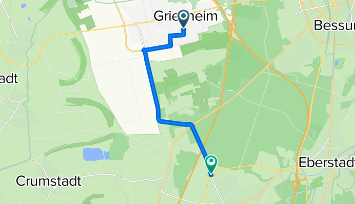 Brucknerstraße 25, Griesheim nach L 3303, Pfungstadt