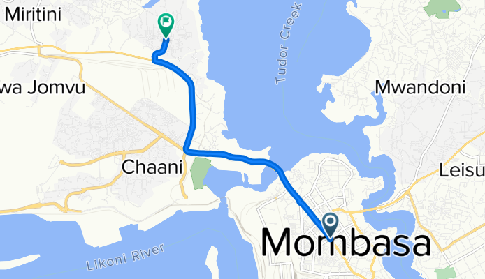 majengo to mikindani