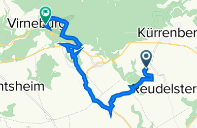 Route in der Bikemap App öffnen