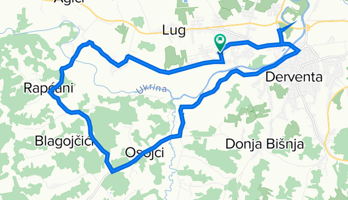 Prnjavorska, Derventa to Prnjavorska, Derventa