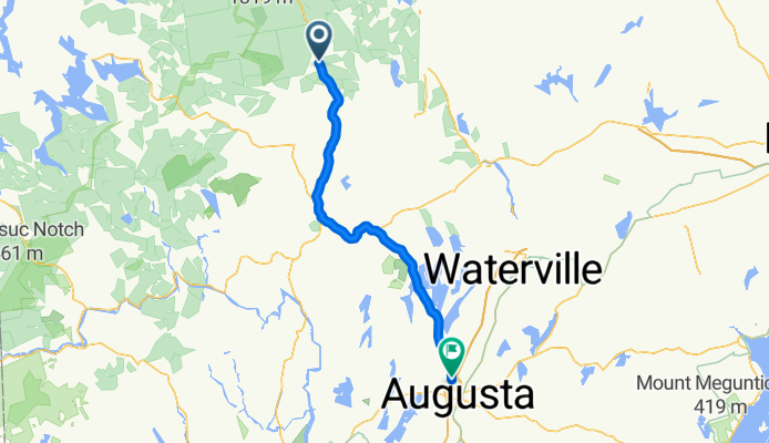 Kingfield Augusta through Belgrade