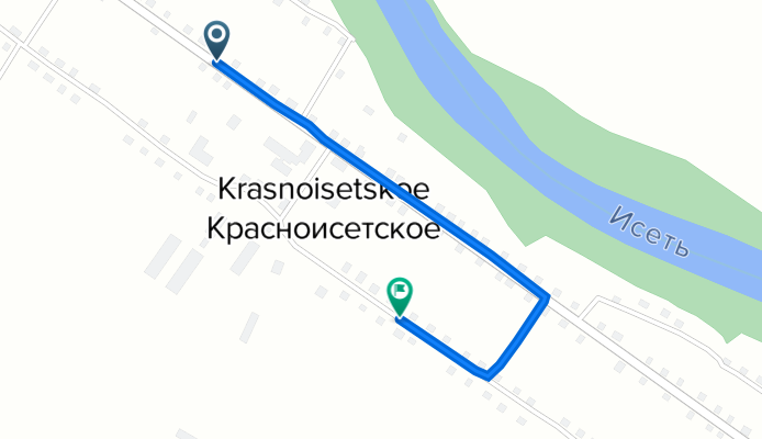 Умеренный маршрут в