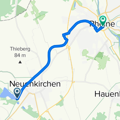 Am Offlumer See 1A, Neuenkirchen nach Emsstraße 4, Rheine