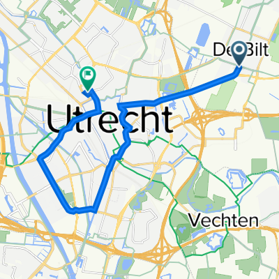 Bilthovenseweg 5, De Bilt naar Kaatstraat 1, Utrecht