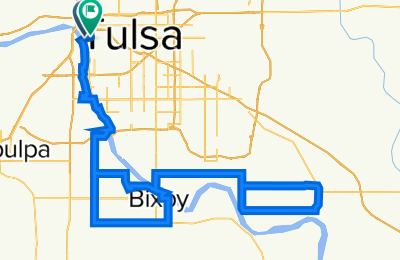 Route in der Bikemap App öffnen