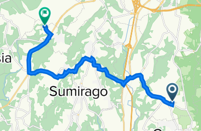 Route in der Bikemap App öffnen