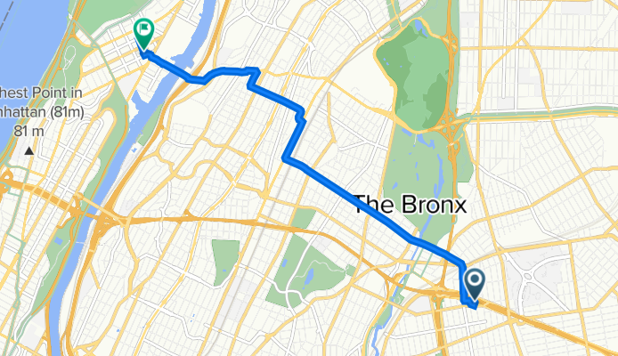 1760–1778 Cross Bronx Expy Service Rd, New York to 118 Post Ave, New York