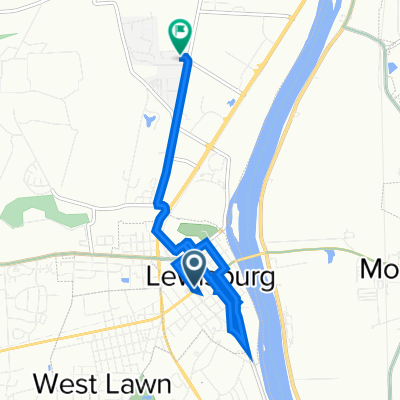 2–16 N Fifth St, Lewisburg to 72 Timberhaven Dr, Lewisburg