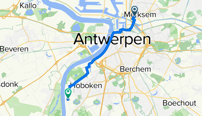 Groenendaallaan 99, Antwerp to Adolf Greinerstraat 139, Antwerp