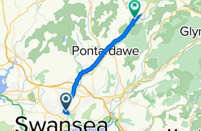 Route in der Bikemap App öffnen