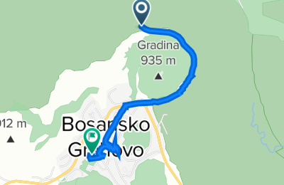 Route in der Bikemap App öffnen