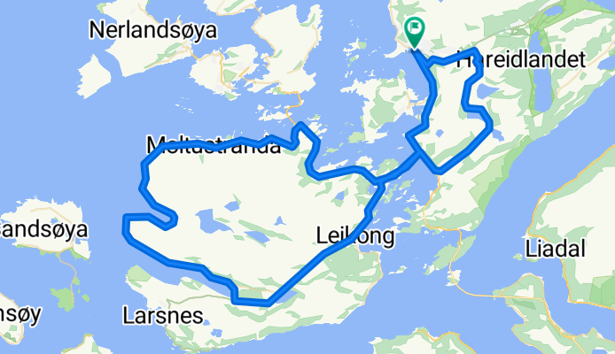 Runt Gursköya + x-tra tur over Fjelle